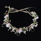 thumbnail image 3 of Nvzi Horquillas para el pelo de boda con flores para novias, peinetas con perlas de cristal, pinzas para el pelo, accesorios para el pelo de boda dorados, joyas -A, 3 of 5