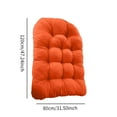 thumbnail image 6 of koolsoo Hanging Egg Chair Cushion Soft Basket Chair Cushion for Outdoor Porch Garden Orange, 6 of 6