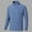 Blue, variant on ZZwxWA Men Summer Stand Up Collar Sun Jackets Solid Casual Long Sleeve Full Zip Jacket Coat Thin Sun Protection Clothing up to 65% Off