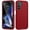 Red, variant on for Samsung Galaxy A26 5G Rugged Case, Triple-Layers [Military Grade Protection] Anti-Scratch Phone Cover Shockproof Heavy Duty Durable Case for Samsung Galaxy A26 5G, Purple