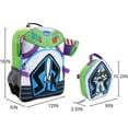 thumbnail image 2 of Mochila Bioworld Buzz Lightyear set infantil de 4 piezas morado, 2 of 7