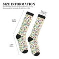 thumbnail image 4 of Sikiie Cartoon Labrador Retriever 1 Pairs Compression Socks for Men and Women 15-20 mmHg Running Support Socks, 4 of 7