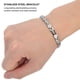 thumbnail image 3 of Cadena De Mano De Acero Inoxidable, Pulsera Ajustable Resistente A La Decoloración Para Mujer, 3 of 7