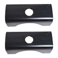 thumbnail image 1 of 2Set Leaf Spring Performance 3inch Axle Seat Perch Mount Brackets Compatible with for Trailer Truck, 1 of 8