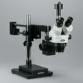 thumbnail image 4 of AmScope 3.5X-90X Trinocular Boom Stand Zoom Stereo Microscope with 1.3MP USB Camera New, 4 of 4