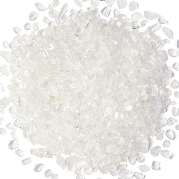 Juego de piedras preciosas YATOJUZI Cristal curativo de cuarzo transparente, 200 g