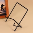 thumbnail image 5 of GOOHOCHY 3PCS Geometric Iron Storage Rack Desktop Organizer Holder for Book Journal Dish (Stand Type), 5 of 8