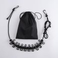 thumbnail image 5 of Corde à Linge Rétractable Portable pour Voyage, Corde à Linge avec 12 Épingles à Linge, Corde à Linge pour Buanderie Intérieure, Accessoires de Camping Extérieur -GSLA, 5 of 5