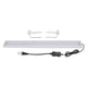 thumbnail image 1 of LED Aquarium Light Professional 4 Rows Splashproof Natural Lighting Simulation Fish Tank LED Color Changing Light White US Plug 110V, 1 of 2