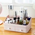 thumbnail image 2 of VONKY Premium Desktop Dressing Table With Divided Drawer Box - Clean And Tidy Organization Cute Plastic Retro green 1Set, 2 of 6