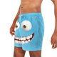 thumbnail image 5 of Pantalones Cortos de Cintura Elástica Divertidos Impresos Casuales de los Hombres, Bajos de Playa Ligeros de Verano, 5 of 5