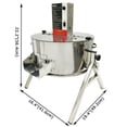 thumbnail image 2 of PreAsion 16" Electric/Manual Bud Leaf Trimmer Hydroponic Dry and Wet Pillar Type Trimmer 100-240V, 2 of 18