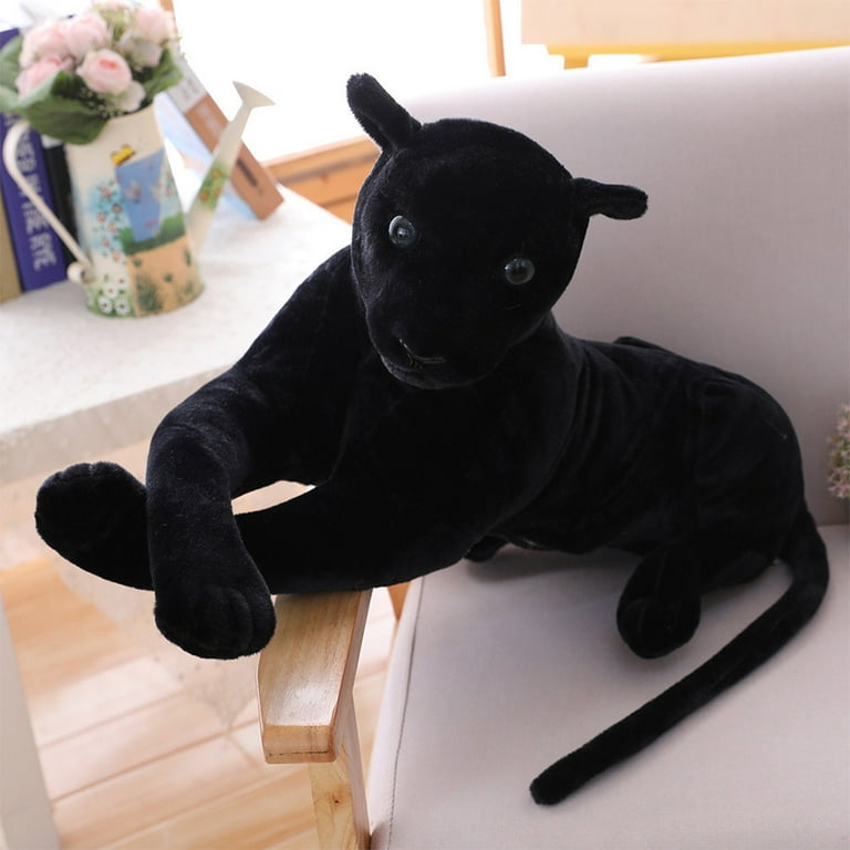 Large stuffed panther hotsell