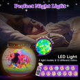 thumbnail image 2 of Kit de terrario Kiddgroo Unicorn con luz nocturna LED para niños, 2 of 6