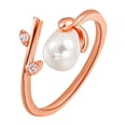 thumbnail image 1 of Pearl Flower Ring Forest Branch Index Finger Ring Design Creative Ring, 1 of 9