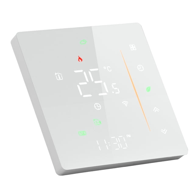 Termostato inteligente control de aplicación de termostato programable WIFI con protección IP20 para restaurante de hotel ANGGREK Otros
