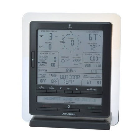 Acurite 01015a1 Weather Forecaster - 330 Ft - Desktop, Wall Mountable