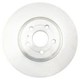 thumbnail image 4 of TRQ Front Brake Rotors Set Vented Fits Select 2018-2020 Ford Transit Connect, 4 of 5