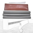 thumbnail image 6 of TISHITA under Door Draft Stopper, Bottom Door Draft Stopper, Dustproof Soundproof Cuttable Door Seal Sweep Stopper, for Garage , Brown, 6 of 8