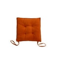 thumbnail image 1 of Cojín cuadrado Injueey para silla de cuerda fija Decorativo rojo ladrillo 45*45cm, 1 of 6