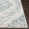 thumbnail image 4 of Surya Floransa FSA-2336 108 x 147" Rectangle Fabric Rug in Cream/Gray/Light Blue, 4 of 7