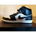 thumbnail image 1 of Ni - ke New Ni - ke Air Jordan 1 Mid Armory Navy Black White [554724-411] Men's size 11, 1 of 5