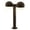 Textured Bronze, variant on Sonneman 7306.Dc.Dl-Wl Reals 2 Light 18" Tall Integrated Led Landscape Path Light - Grey