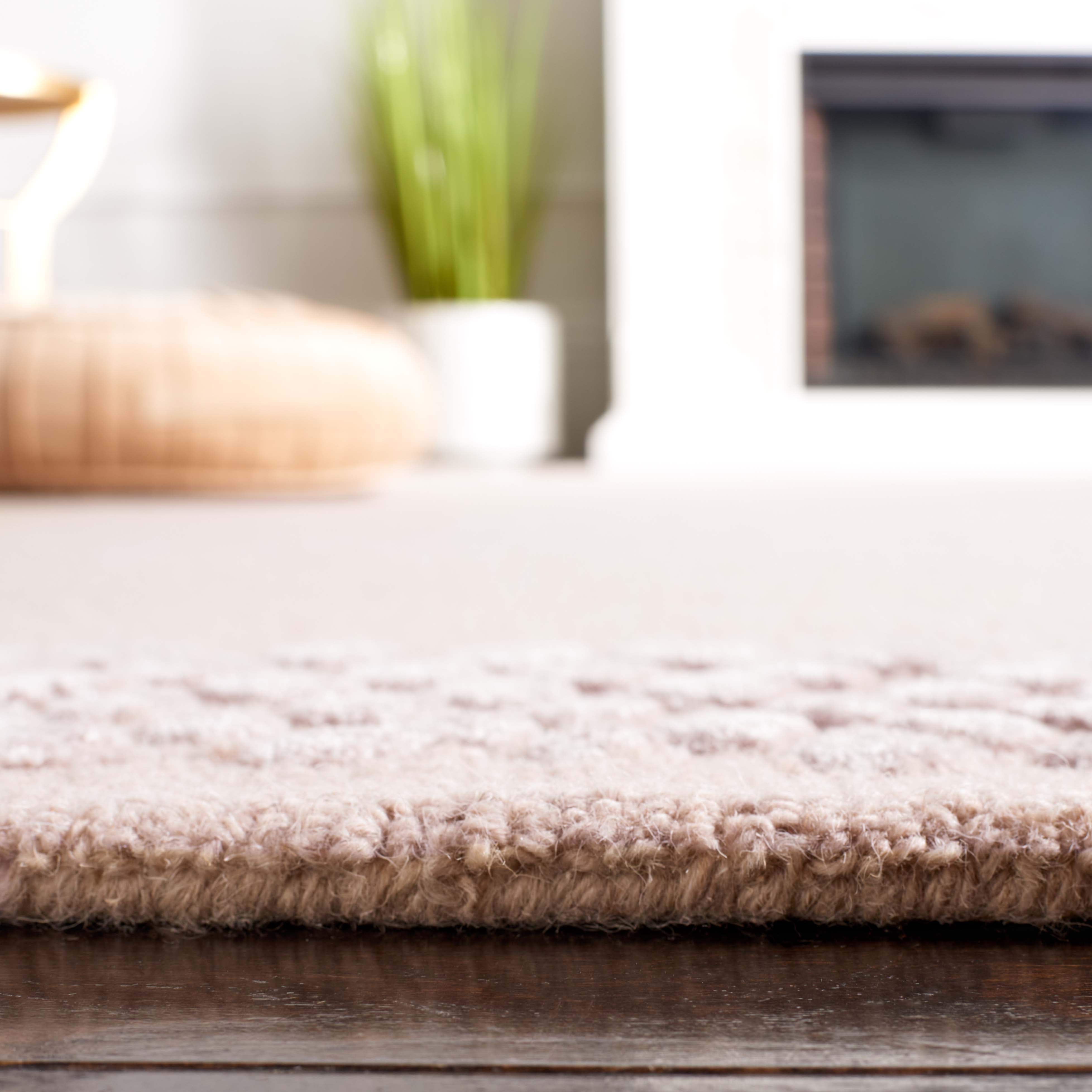 SAFAVIEH Glamour Elfrida Bordered Area Rug, Beige, 3' x 5'