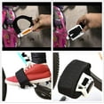 thumbnail image 2 of 2 Pack, Bike Pedals with Pedal Toe Clip Fixed Gear Bike, Black, 2 of 4
