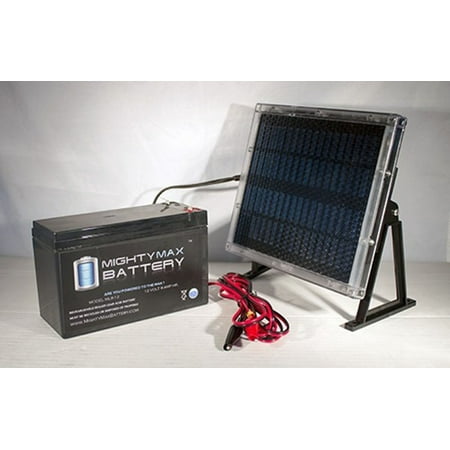 Solar Electric Panels - 12V 8AH Electric Scooters / Wheelchair Battery + 12V Solar Panel