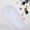 thumbnail image 1 of Règle Patchwork, Règle en Plastique PVC pour Tailleur, Règle Pratique Transparente pour Manche, Courbe Douce et Confortable pour Artisanat DIY, 1 of 7