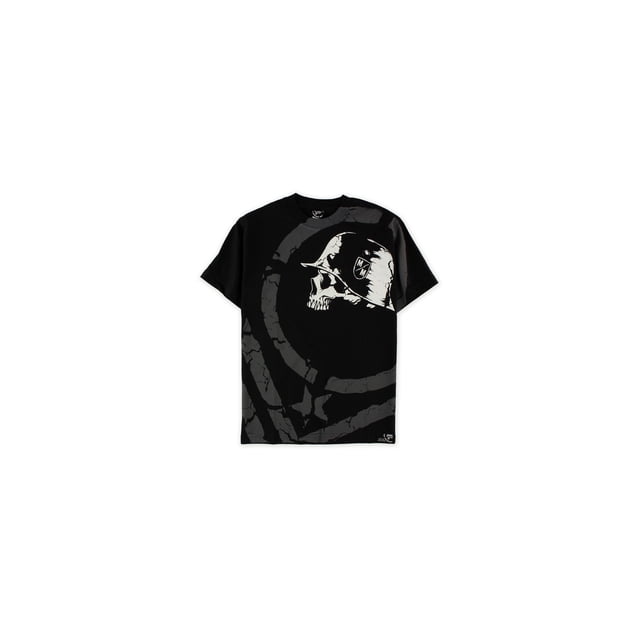Metal Mulisha - Camiseta gráfica para hombre con logotipo Take Over, color negro, talla mediana Metal Mulisha Camiseta gráfica