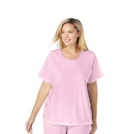 

Dreams & Co. Women s Plus Size Sleep Tee Pajama Top