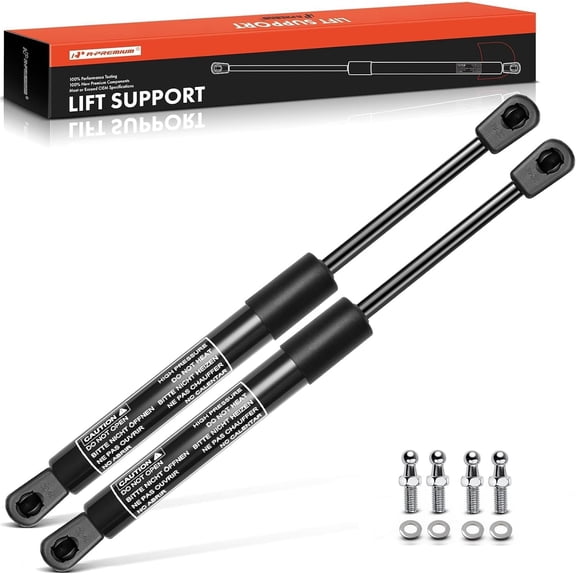 A-Premium 9.0 inch 13lb Universal Lift Supports Gas Spring Shock Struts Replacement for Toolbox Cabinets Sliding Window Storage Bed Bench Lids Basement Door Boat Hatch 2-PC Set