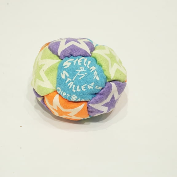 Dirtbag Glow Stellar Staller Footbag Hacky Sack Multi-Color & Glow