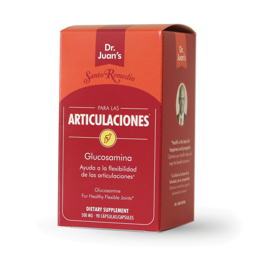 Santo Remedio Glucosamine Flexible Joint Support, Dietary Supplement