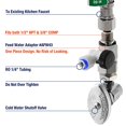 thumbnail image 2 of iSpring RCC7, NSF Certified, High Capacity Under Sink 5-Stage Reverse Osmosis Water Filter, RO Drinking System, 75 GPD, Brushed Nickel Faucet, 2 of 8
