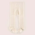 thumbnail image 4 of Tisuna Toddler Girls Pantyhose Solid Color Stretchy Tight Leggings Thick Warm Autumn Winter Kids Stockings White Size 4-6 Years, 4 of 4