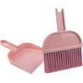 thumbnail image 3 of Mini juego de recogedor de escoba de plástico, escoba pequeña, herramienta de limpieza de escritorio para limpieza del hogar, color rosa, 3 of 4