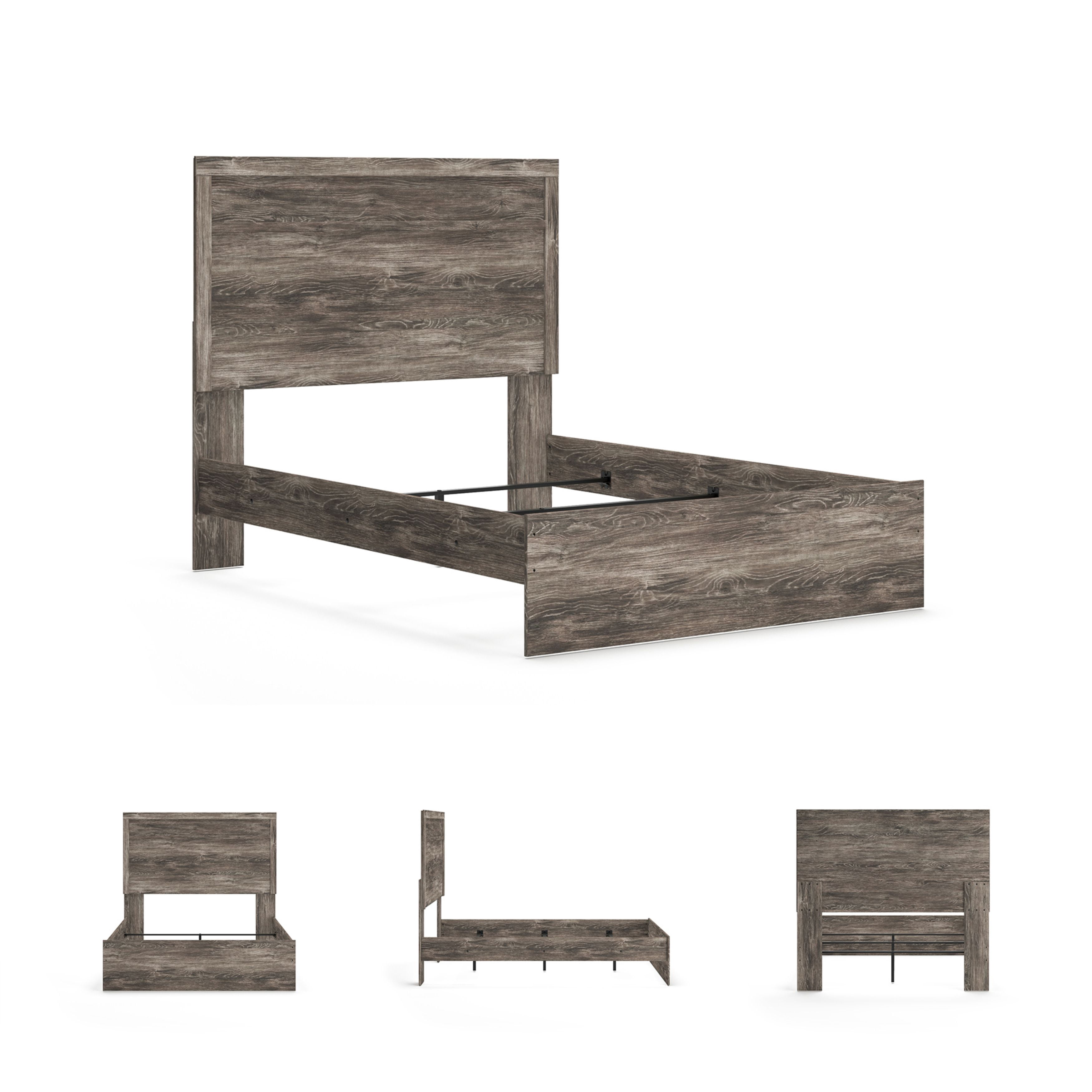 Signature Design by Ashley Ralinksi Kids Full Panel Bed in Gray Finish