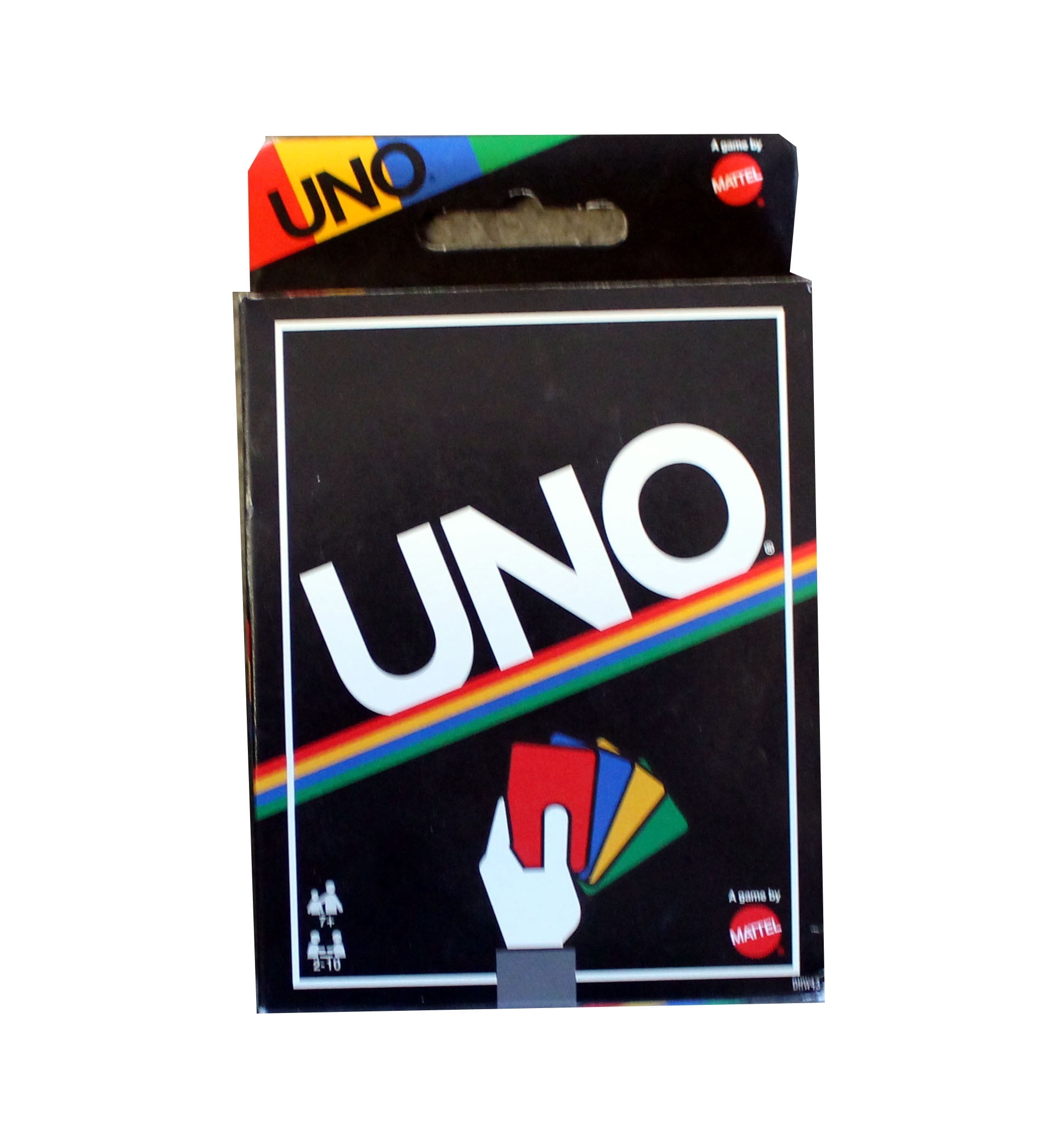 Matel, Uno Card Game, Retro Edition, Classic matching colors and