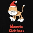 thumbnail image 2 of CafePress - Christmas Kitty Maternity Dark T Shirt - Maternity Dark T-Shirt, 2 of 3
