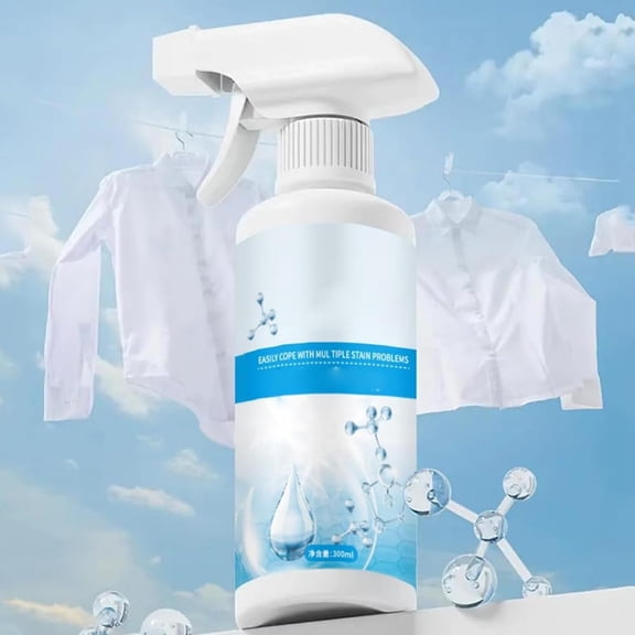 Clothing Emulsifier, Non-Ionic Laundry Pre-Treatment Stain Remover, Safe on Fabrics, Restores Color, No Damage Spot Cleaner
