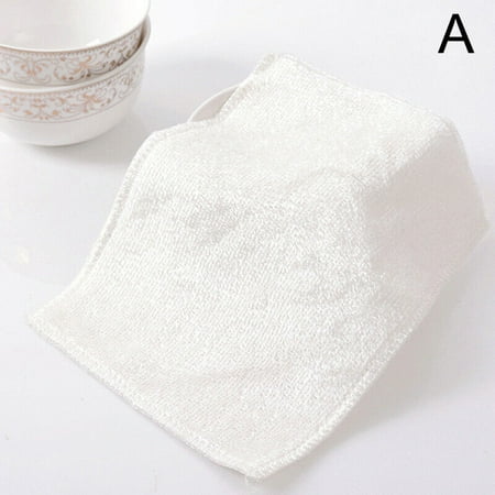 

1PC Cleaning Cloths Double Thickness Dish Cloth Bamboo Fiber Home Kitchen Tool