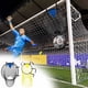 thumbnail image 1 of Portería de fútbol Top Bins - Blanco de entrenamiento de malla amarilla de 60" x 45" con correas ajustables para precisión y práctica de tiro, 1 of 5