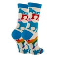 thumbnail image 4 of Oooh Yeah Women's Colorful Novelty Crew Socks, Funny Crazy Silly Socks, New Liberal, 4 of 6