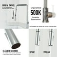 thumbnail image 3 of VIGO Parsons Single Handle Pull-Down Sprayer Kitchen Faucet in Stainless Steel, 3 of 14
