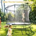 thumbnail image 2 of Trampoline Sprinkler,Outdoor Trampoline Water Sprinkler for Boys Girls, Trampoline Accessories Sprinkler 39ft Long for Water Play, Games, and Summer Fun in Yards, 2 of 7