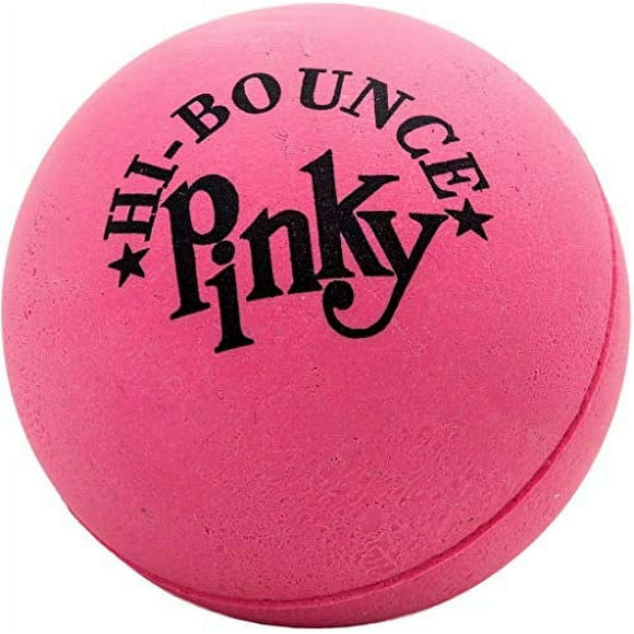 Pinky Ball (Pack de 1) Jouer Thérapie Salut Rebond Boule Rose Originale pour les Enfants et les Adultes 2,5 "Grande Boule de Massage en Caoutchouc Rose Super Boules par JA-RU.