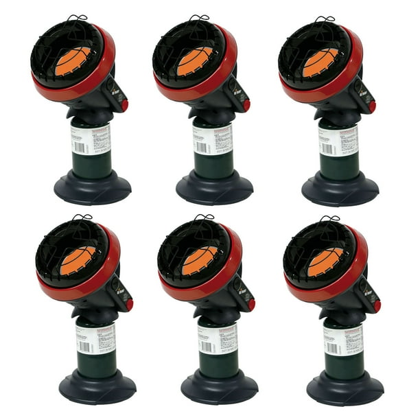 Mr. Heater F215100 Portable Little Buddy Propane Heater (6Pack
